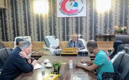 مدير عام مستشفى الصداقة بعدن في حوار مع صحيفة "WELT" الألمانية حول أوضاع المستشفى