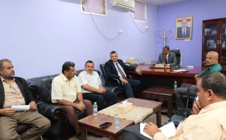 نائب وزير التعليم الفني يعقد اجتماع موسع لمناقشة خطط الوزراة العام 2026 