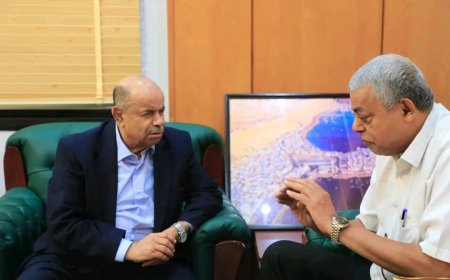 محافظ حضرموت يطلع على جهود تطوير الخدمات الصحية وتدريب الكوادر الطبية بالمحافظة