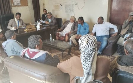 مكتب الأشغال العامة والطرق بشبوة يعقد اجتماعه الأول لشهر يناير ويقر خطة عمل 2026