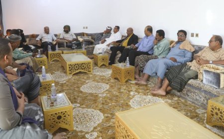 بن حبريش يؤكد على توحيد الجهود والعمل بروح الفريق الواحد لخدمة حضرموت