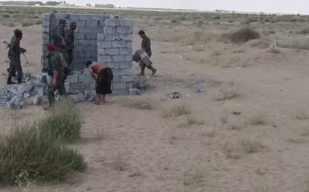 بعد أن أُشيع توقف وحدة حماية الأراضي عن أداء مهامها.. بسط عشوائي يطال أرض المطار المستقبلي في بئر أحمد