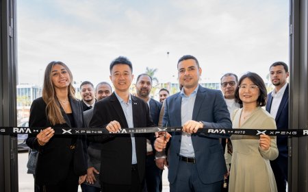 افتتاح أحدث صالة عرض XPENG وإطلاق أكبر مركز خدمة معتمد لسيارات XPENG الكهربائية في مصر والشرق الأوسط