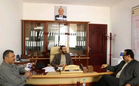 وكيل وزارة النفط بن حيدرة يتفقد سير العمل بالمؤسسة اليمنية العامة للنفط والغاز ويشيد بمستوى الأداء المؤسسي