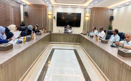 وكيل وزارة الزراعة والأسماك يترأس اجتماعًا مع منظمتي رؤيا أمل الألمانية ونهر للاستجابة الإنسانية لمناقشة تدخلاتهما في قطاع الزراعة