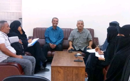 الشكلية يعقد اجتماعا موسعا باللجنة الاشرافية للاختبارات الفصلية في المعاهد التقنية والمهنية بالعاصمة عدن