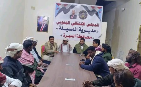 تنفيذية انتقالي المسيلة تعقد اجتماعها الدوري لشهر يناير