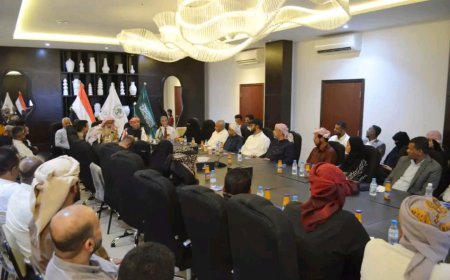 مجلس حضرموت الوطني يعقد لقاءً تشاورياً مع الإعلاميين بمدينة المكلا
