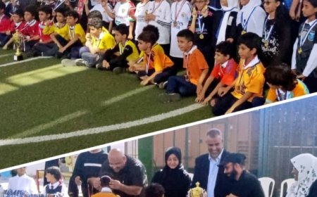 مدرسة (المهاتما غاندي) تحيي حفل فني للبطولة المدرسية ومعرض مشاريع الطلاب 