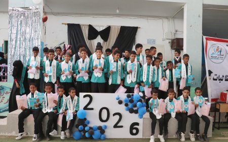 مدرسة سماء تبن الاهلية تكرم المتفوقين بحضور قيادات تربوية