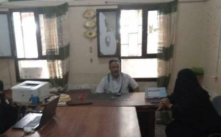 رئيس تنفيذية انتقالي أبين يطلع على سير العملية التعليمية في مجمع بلقيس للبنات بزنجبار