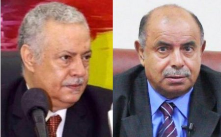 المستشار المفلحي يهنئ الأستاذ سالم الخنبشي بمناسبة تعيينه عضواً في مجلس القيادة الرئاسي