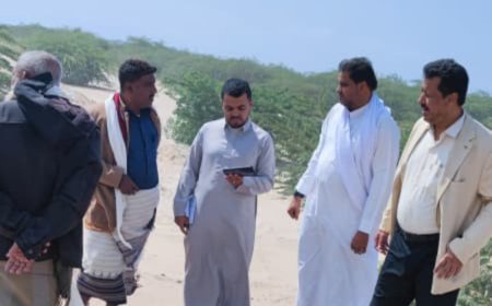 بتوجيهات المحافظ ابن الوزير.. نزول ميداني لإعداد مشاريع خدمية بمديرية رضوم