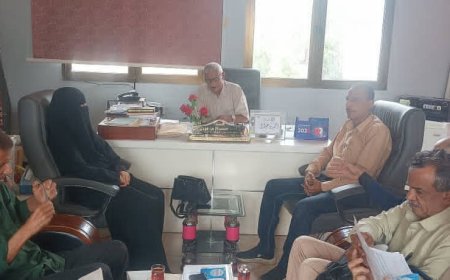 اجتماع بمدراء مكاتب الثقافة بمديريات العاصمة عدن لمناقشة برنامج فعاليات شهر رمضان