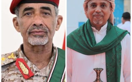 شيخ قبيلة آل بن عباد الكندي يهنئ الفريق الركن محمود الصبيحي بمناسبة نيله عضوية مجلس القيادة الرئاسي