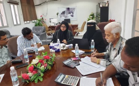 لقاء بين مكتب التخطيط والسلطة المحلية بالشيخ عثمان يناقش احتياجات المديرية الخدمية والتنموية