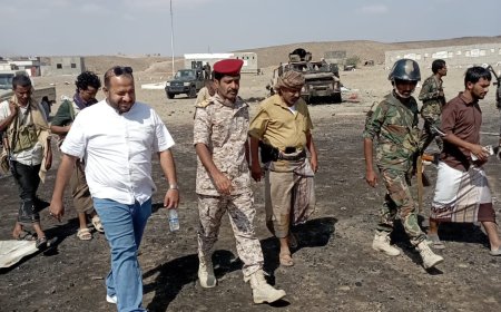 قائد لواء بارشيد يتفقد المواقع العسكرية التابعة للواء