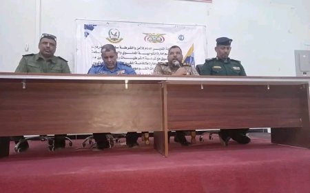 محاضرات توعوية بكلية الآداب بجامعة حضرموت تحت شعار أمنك مسؤوليتك