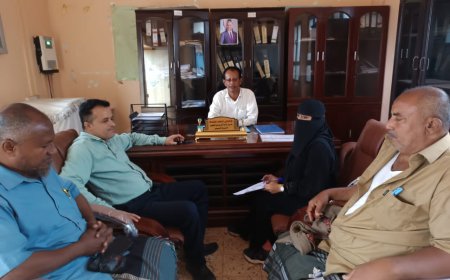 ​فريق من وحدة التغذية بوزارة التربية يزور تربية المسيمير