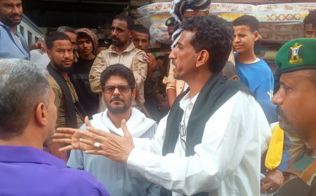 السلطة المحلية بالحوطة تنفذ حملة ميدانية لتنظيم الأسواق وإزالة البسطات المخالفة