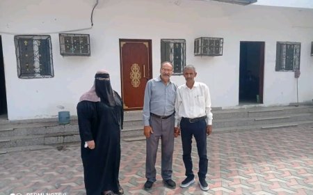 رئيس كتلة عدن بالجمعية الوطنية يزور مكاتب الهيئة التنفيذية في العاصمة عدن