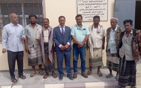 الصندوق الاجتماعي للتنمية يستلم ويُسلّم مشروع تأهيل الوحدة الصحية بمنطقة الرواد في أحور