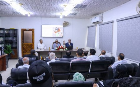 لقاء بعدن يناقش إعداد دراسة متكاملة لإعادة تأهيل محطة معالجة الصرف الصحي بالشعب