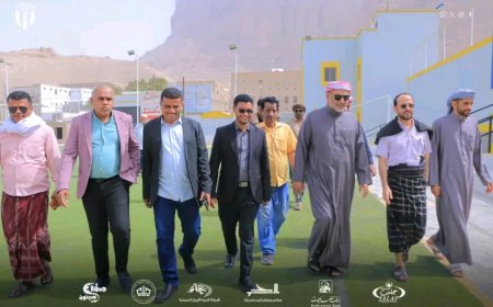 نادي اتحاد حضرموت يستقبل قيادة الأمانة العامة لمجلس حضرموت الوطني