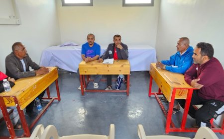 الاجتماع الفني للمباراة الفاصلة بين تضامن شبوة وشباب الجيل