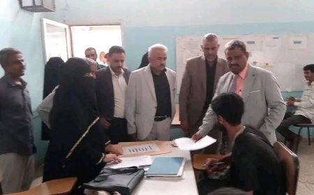 تدشين الاختبارات الفصلية في المعاهد التقنية والمهنية بالعاصمة عدن