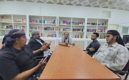 مدير مكتب الثقافة بالقطن يلتقي قيادة فرقة المسرح وفريق تمثيل مسلسل حياة واقعية