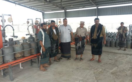 بحضور مدير عام مديرية...افتتاح محطة الوضيع النموذجية للغاز 