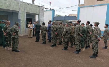 بتوجيهات مدير عام شرطة العاصمة عدن.. قيادتا الرقابة والتفتيش والتوجيه المعنوي تنفذان نزولاً ميدانياً إلى قسم شرطة الدرين