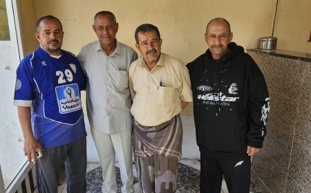 مدير عام مديرية لودر يزور بعثة شباب الجيل ويطمئن على صحتهم عقب وصولهم إلى المدينة