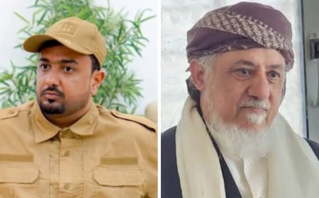 الشيخ باحنحن يشيد بدور المحافظ ابن الوزير والقائد بن رشيد لتأمين مدينتي عزان والعاصمة جول الريدة من المظاهر المسلحة