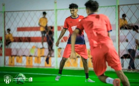 شعب حضرموت يستأنف تمارينه استعدادًا لبطولة التضامن الدولية في جيبوتي