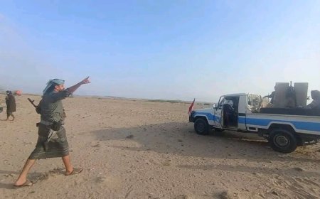 قوات الامن العام والامن الوطني بمحافظة أبين تشتبك مع خارجين عن النظام والقانون قاموا باحتجاز ناقلات وقود كهرباء العاصمة عدن