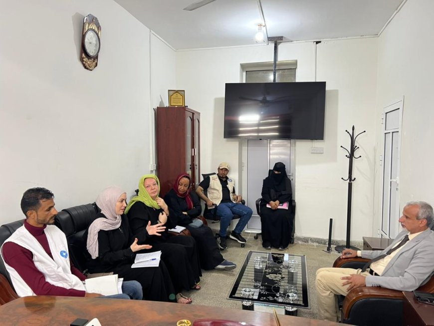 الدكتور الشبحي يناقش مع وفد من منظمة أطباء العالم تدخلاتهم في القطاع الصحي في بلادنا