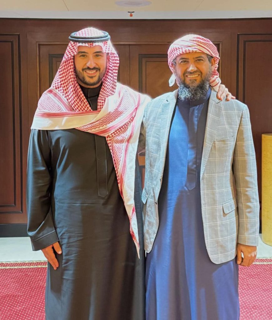 عضو مجلس القيادة الرئاسي أبو زرعة المحرمي يلتقي وزير الدفاع السعودي