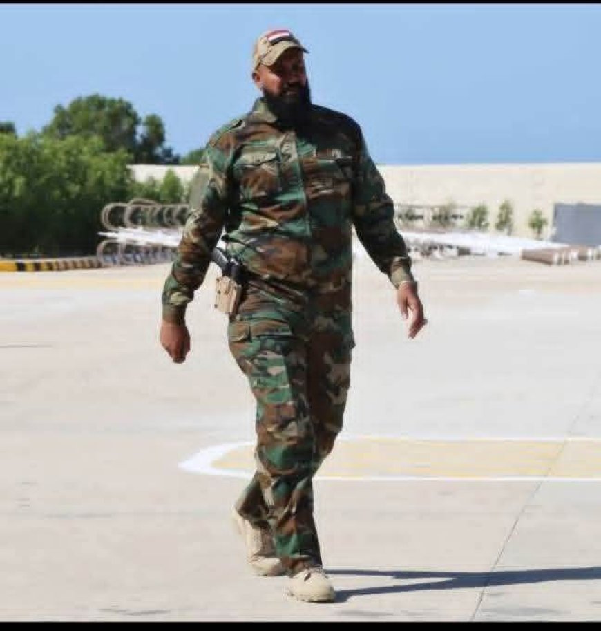 العميد أحمدمحمدغانم  قائد المقاومة التهامية يزور دار الحديث في يختل