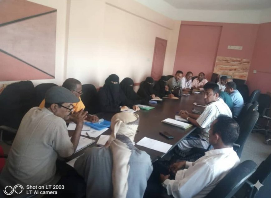 توجيه لحج يناقش تقارير الفصل الأول ويقر خطة الفصل الثاني