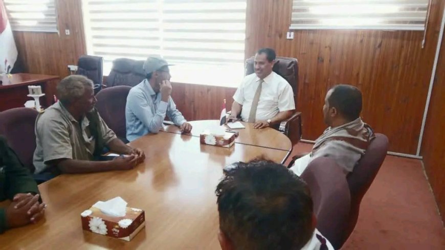 لقاء يناقش اوضاع النازحين في مديريات وادي وصحراء حضرموت