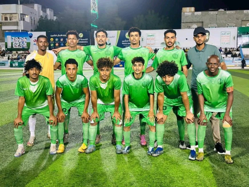 الحسيني لحج يقلب الطاولة على شباب عبس ويغادر المركز الأخير