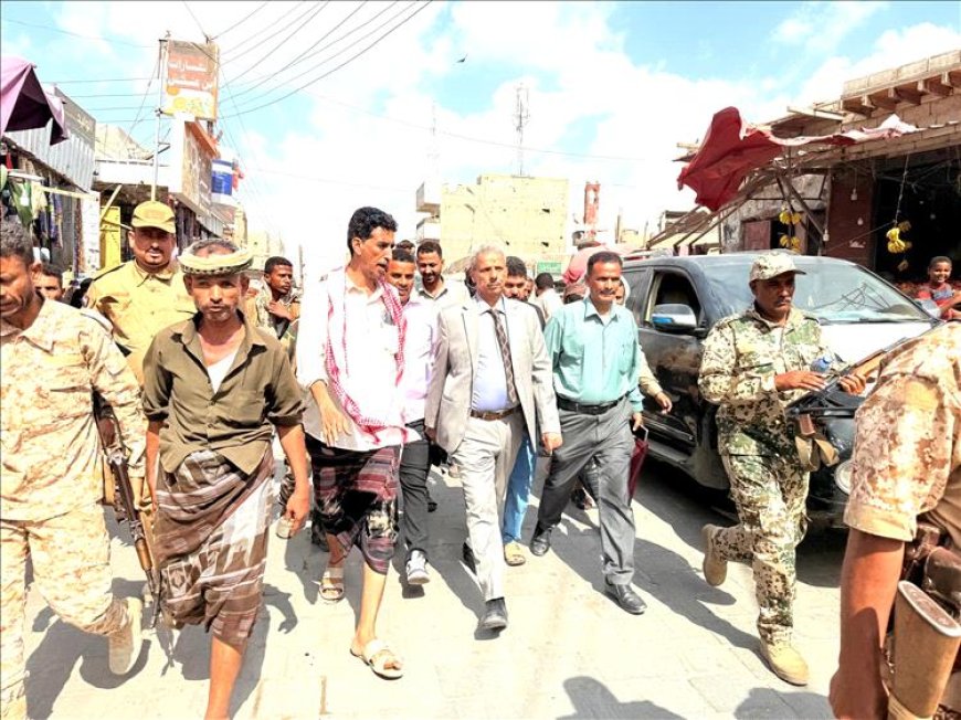 جولة ميدانية لمحافظ لحج تؤكد استقرار الأوضاع وتشدد على هيبة الدولة