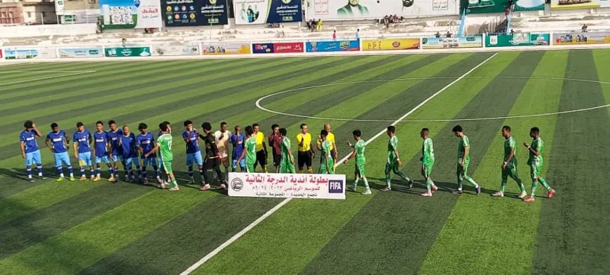 المكلا يقترب من التأهل للدرجة الأولى بتعادله مع الحسيني في تجمع الحديدة