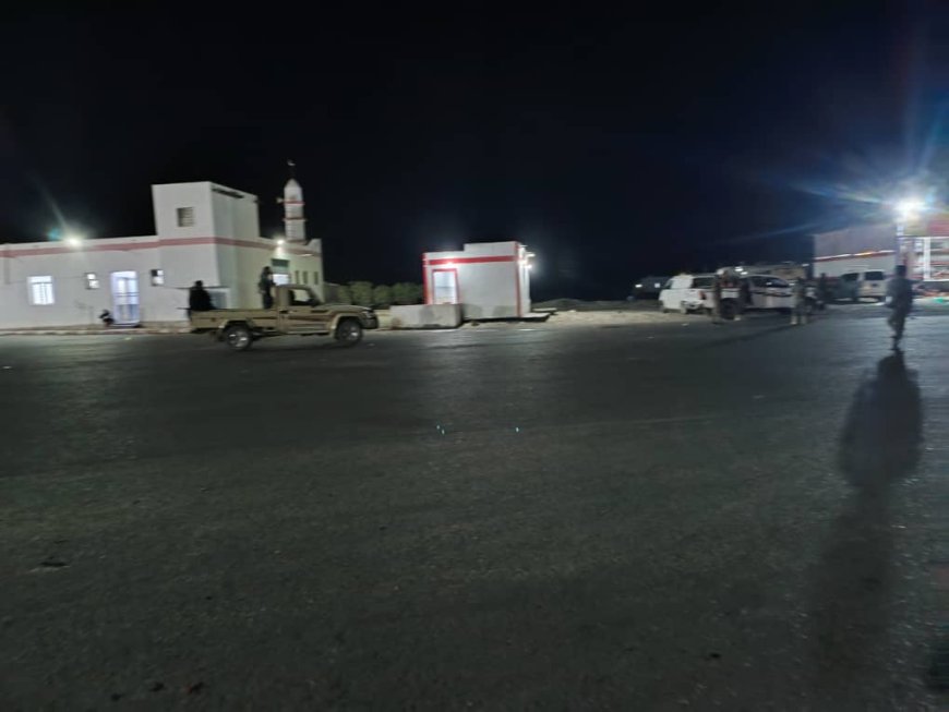 قوات الطوارئ في أبين تؤمّن الخط الدولي دوفس وتحذّر من المساس بأمن المحافظة