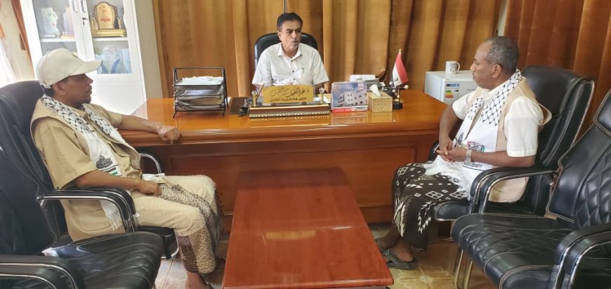 مدير عام مديرية القطن يلتقي أعضاء جمعية الأقصى