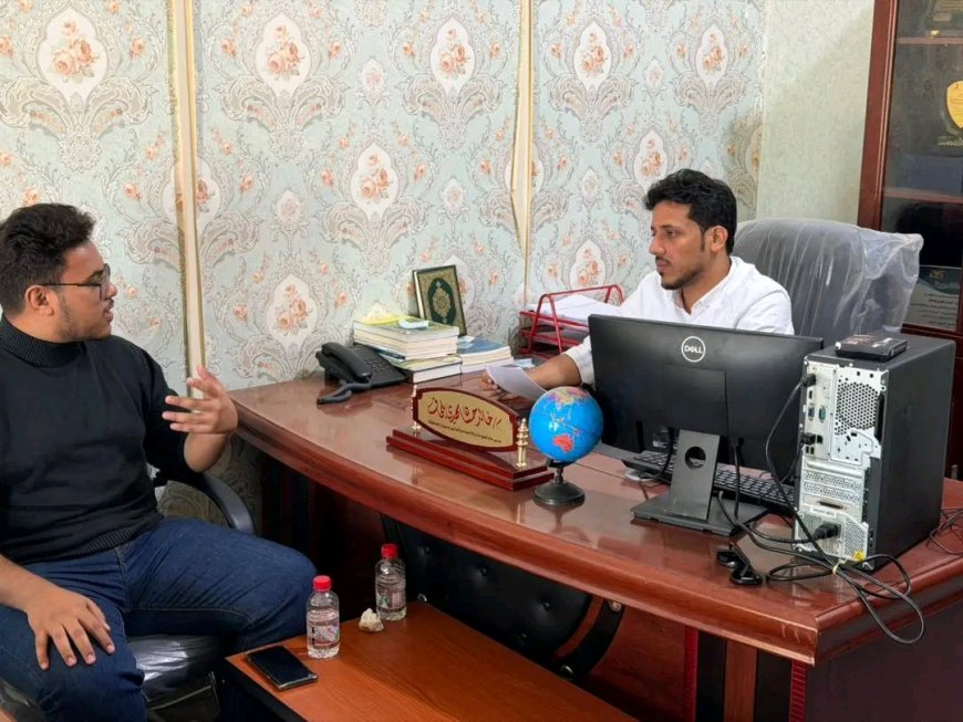 مدير عام المعلومات والتوثيق بالمهرة يلتقي رئيس منصة A711 للخدمات التنقية والتطوير الرقمي
