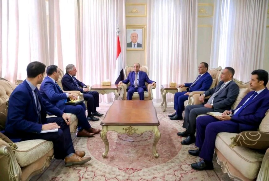 رئيس الوزراء يستقبل سفير الاتحاد الأوروبي لدى اليمن