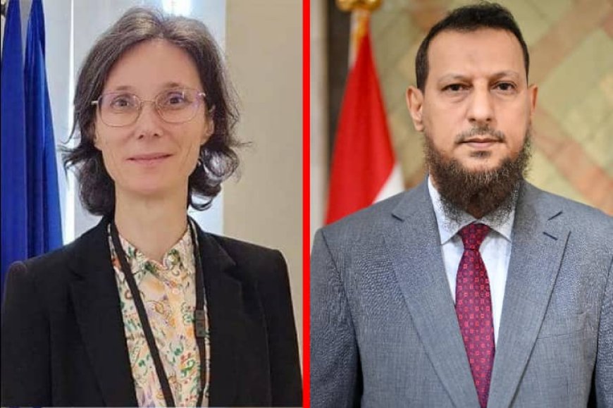 محافظ العاصمة عدن يبحث مع سفيرة فرنسا سبل تعزيز التعاون المشترك